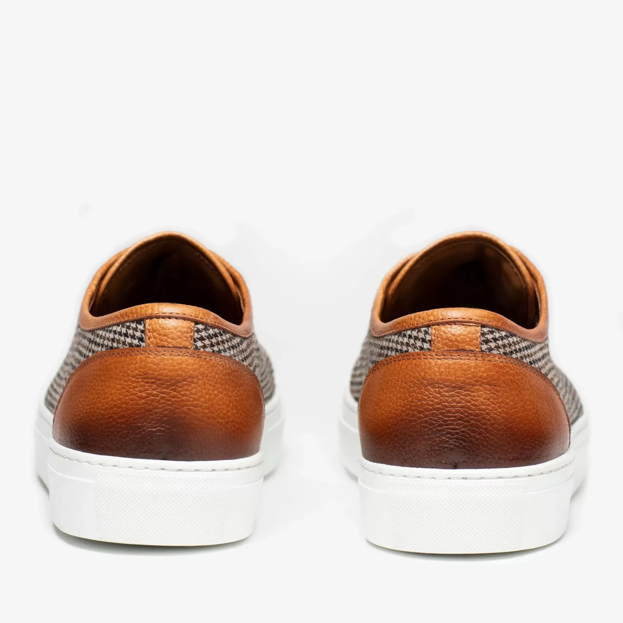 Sale TAFT The Jack Sneaker - Honey/Houndstooth Sneakers |