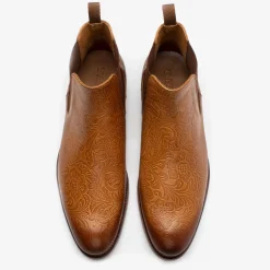 Outlet TAFT The Jude Boot In Honey Floral - Full Grain Leather |