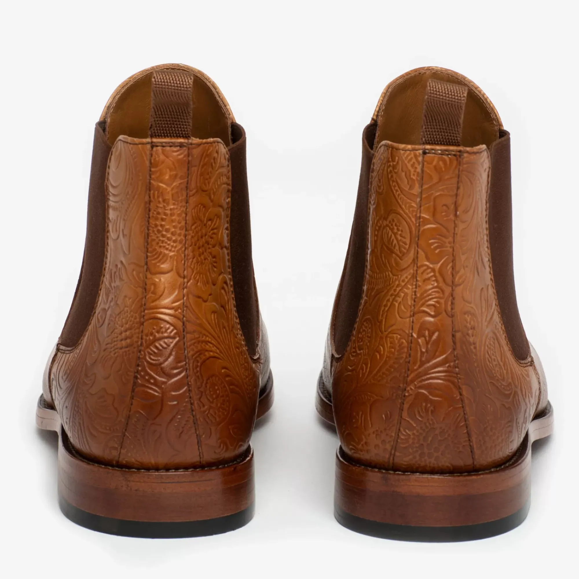 Outlet TAFT The Jude Boot In Honey Floral - Full Grain Leather |