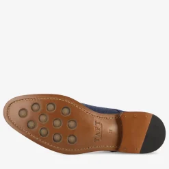 Clearance TAFT The Kennedy Shoe - Navy Blue Shoes |