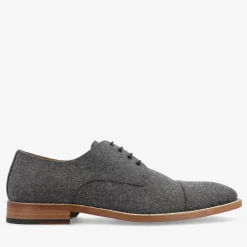 Shop TAFT The Kennedy Shoe In Grey Wool |