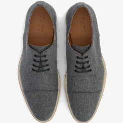 Shop TAFT The Kennedy Shoe In Grey Wool |