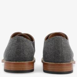 Shop TAFT The Kennedy Shoe In Grey Wool |