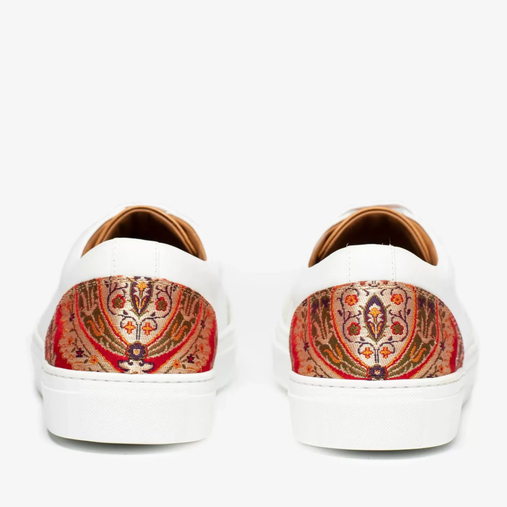 Hot TAFT The Klay Sneaker - Red/White Leather Sneakers |