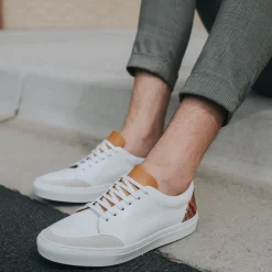 Hot TAFT The Klay Sneaker - Red/White Leather Sneakers |
