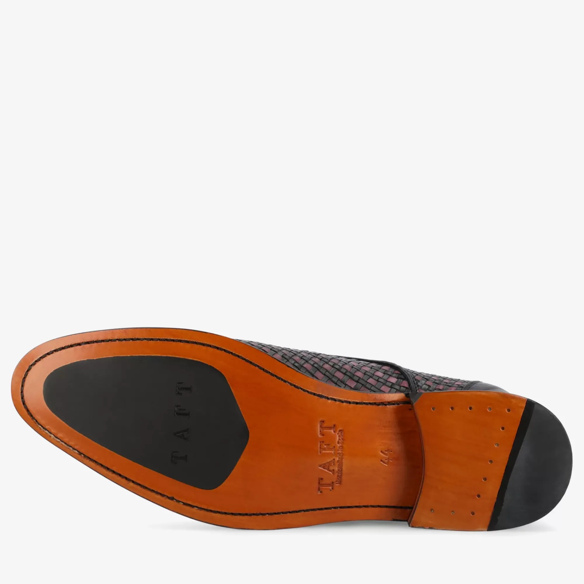 Cheap TAFT The Lucca Double Monk Strap Shoe In Black Woven |