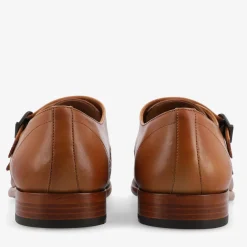Shop TAFT The Lucca Double Monk Strap Shoe In Honey Floral |