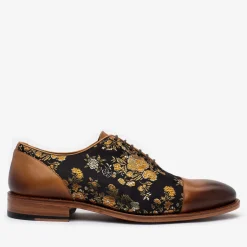 Best Sale TAFT The Paris Shoe In Eden - Men'S Floral Dress Shoes |