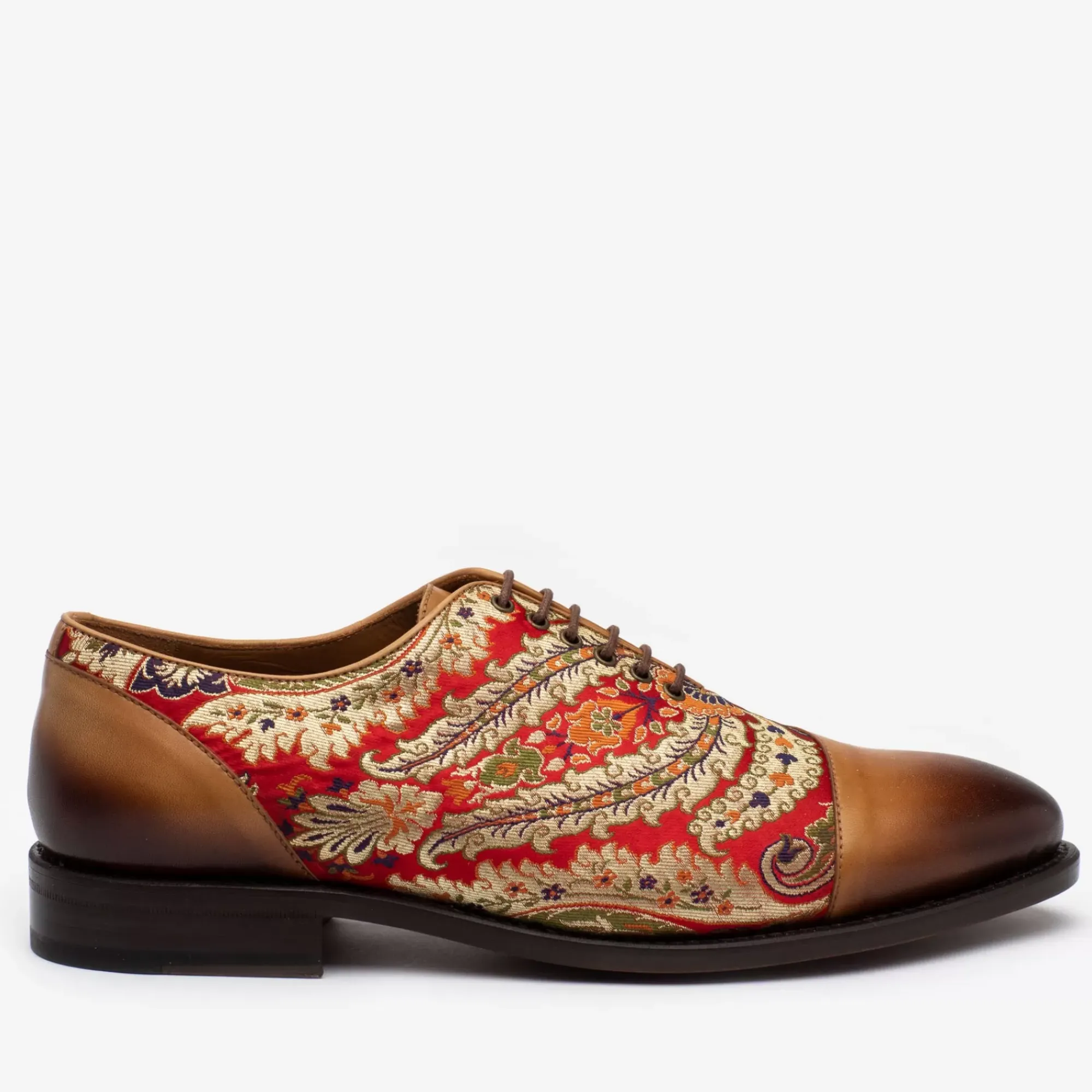 New TAFT The Paris Shoe In Red Paisley |