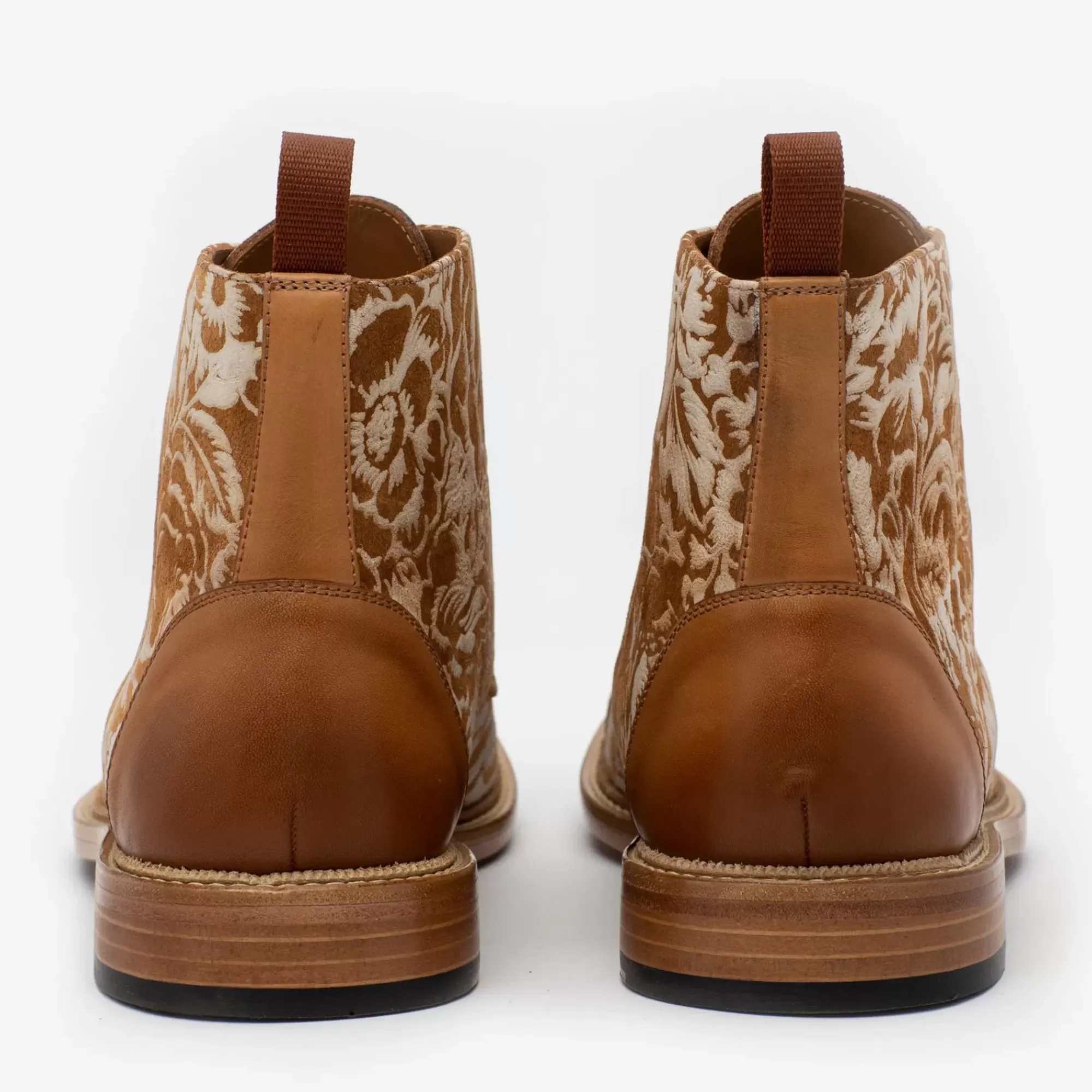 Best TAFT The Rome Boot - Suede Print Floral Boots |