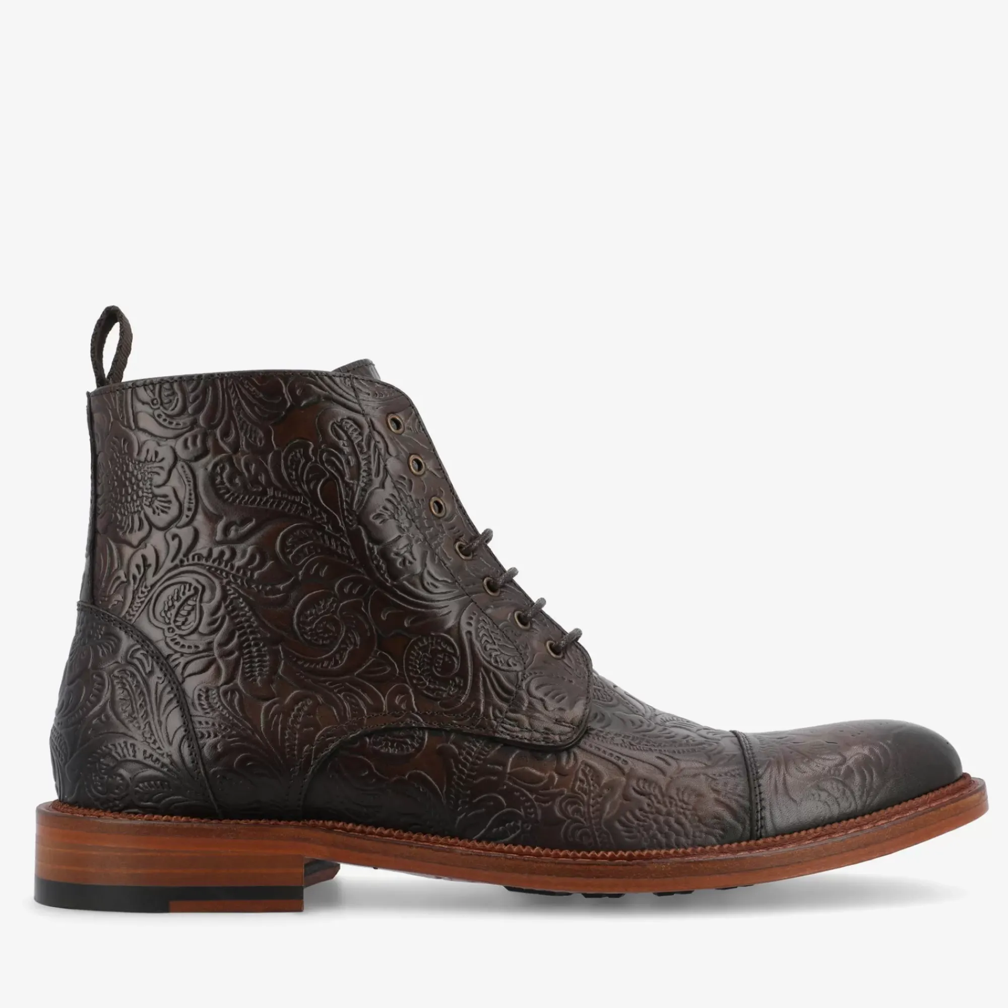 New TAFT The Rome Boot In Marron Viejo