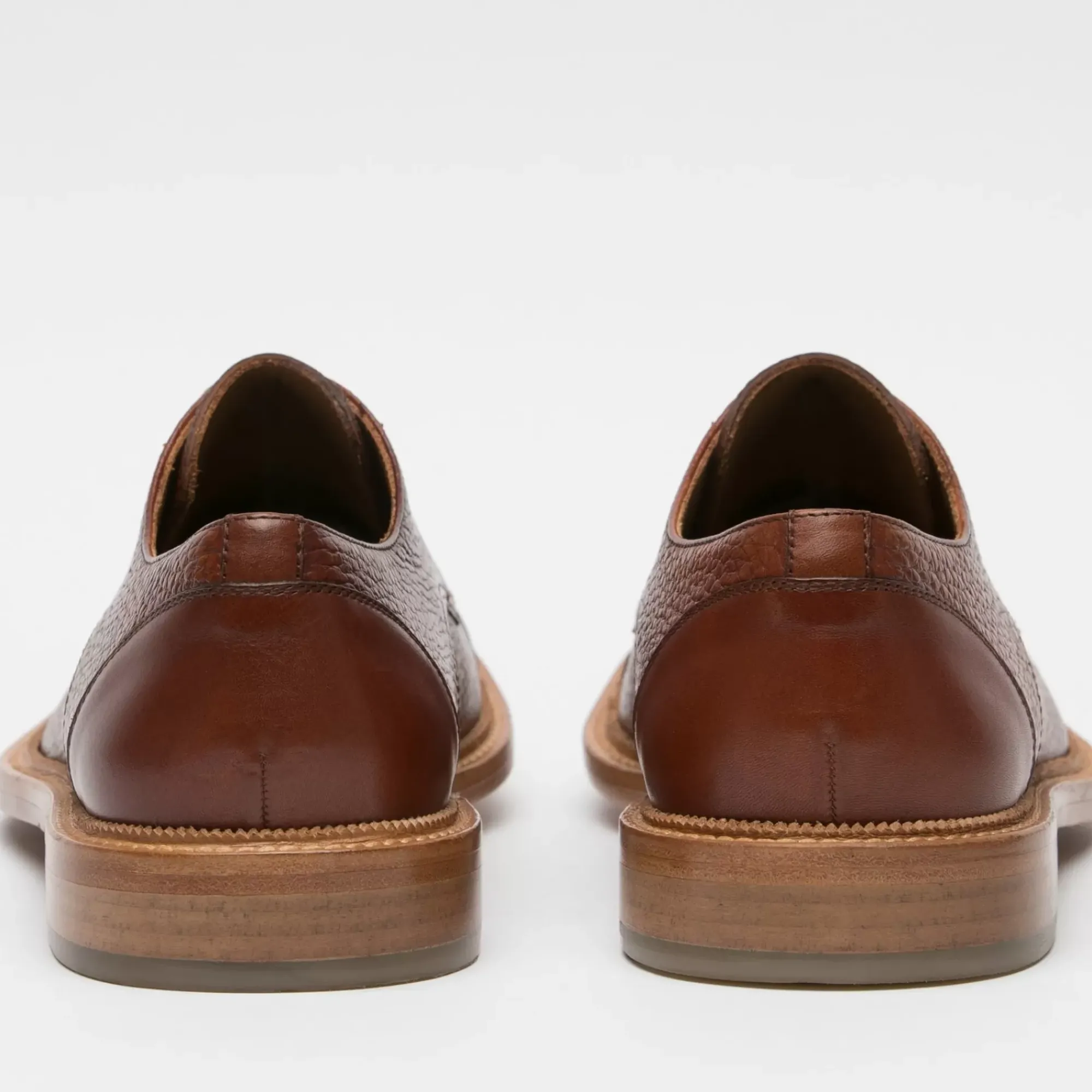 Store TAFT The Rome Shoe - Brown Leather Shoes |