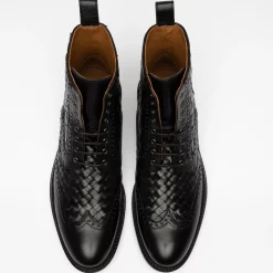 New TAFT The Saint Boot In Black - Men'S Leather Dress Boot
