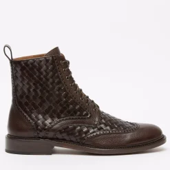 Shop TAFT The Saint Boot In Espresso Brown - Dress Boot |