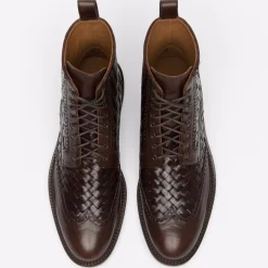 Shop TAFT The Saint Boot In Espresso Brown - Dress Boot |