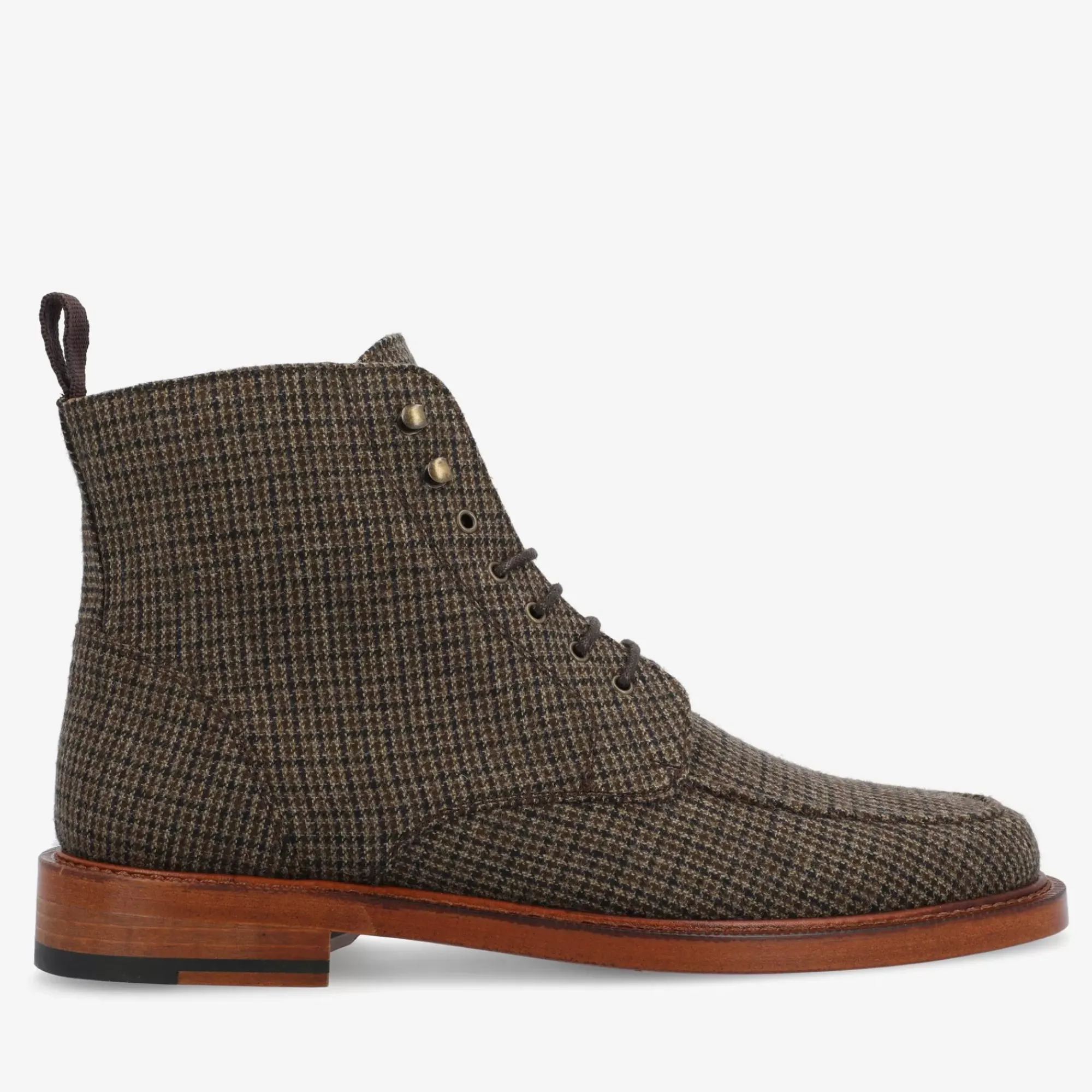 Sale TAFT The Smith Boot In Espresso - Houndstooth Boot |