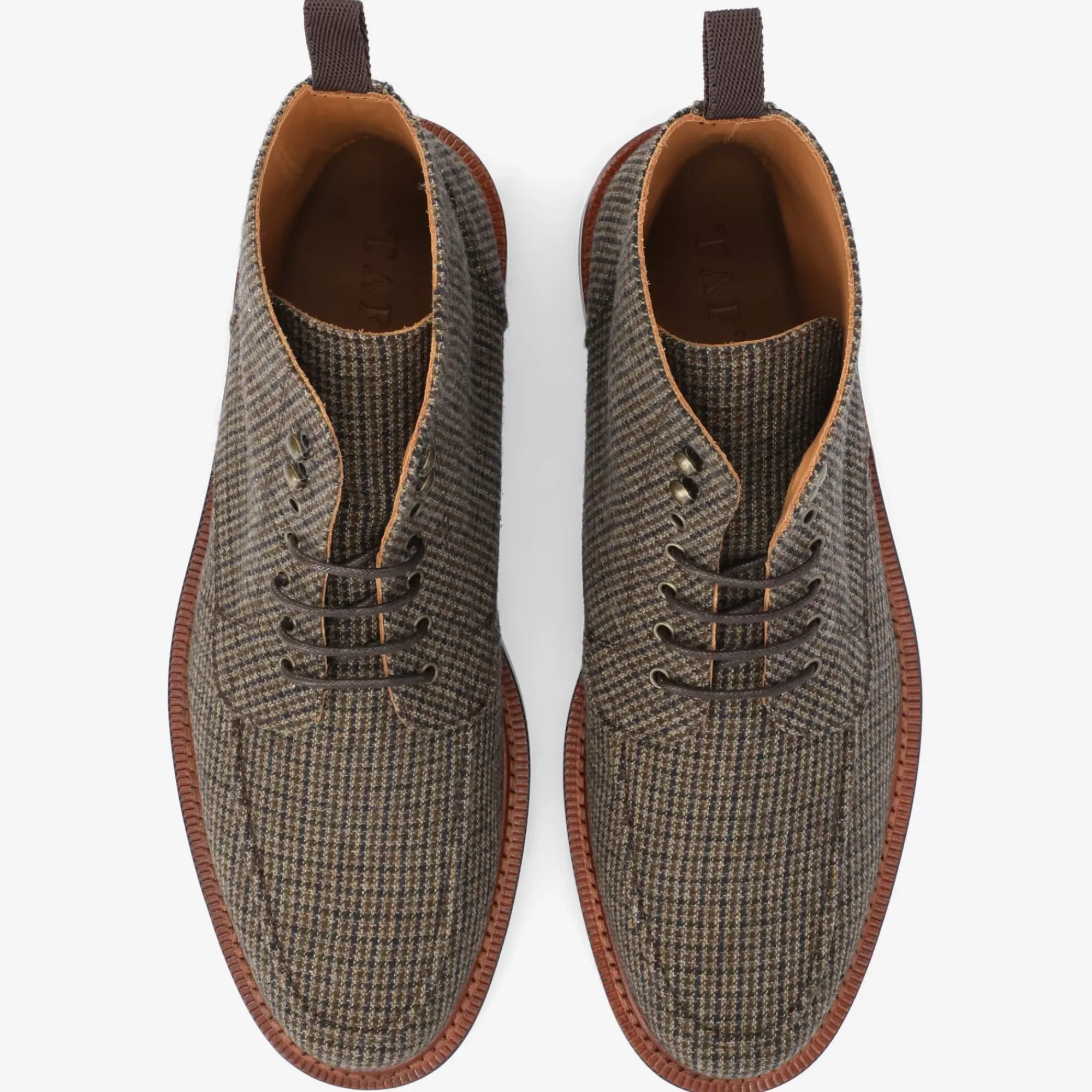 Sale TAFT The Smith Boot In Espresso - Houndstooth Boot |