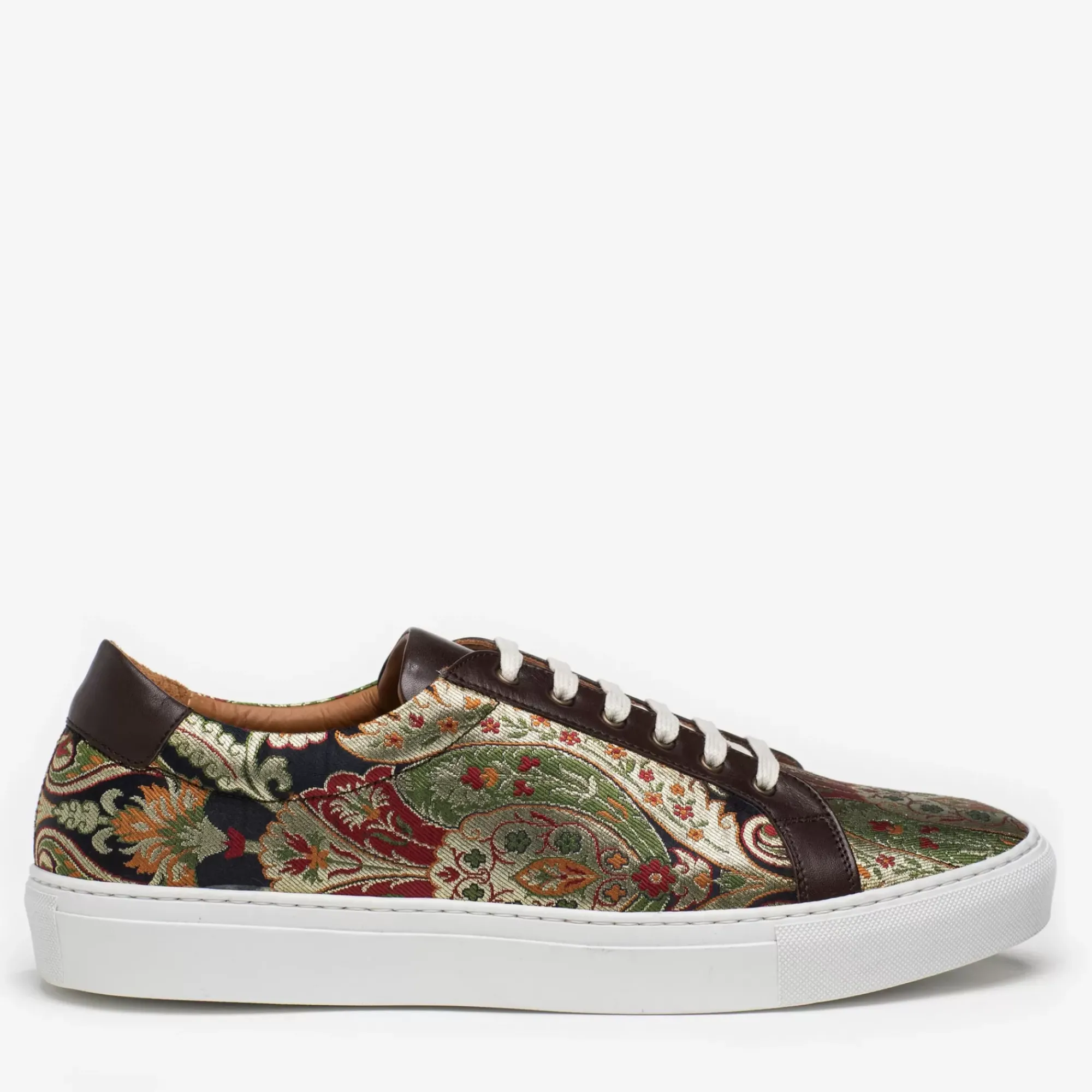 Cheap TAFT The Sneaker In Kashmir Multicolor Paisley Fabric |