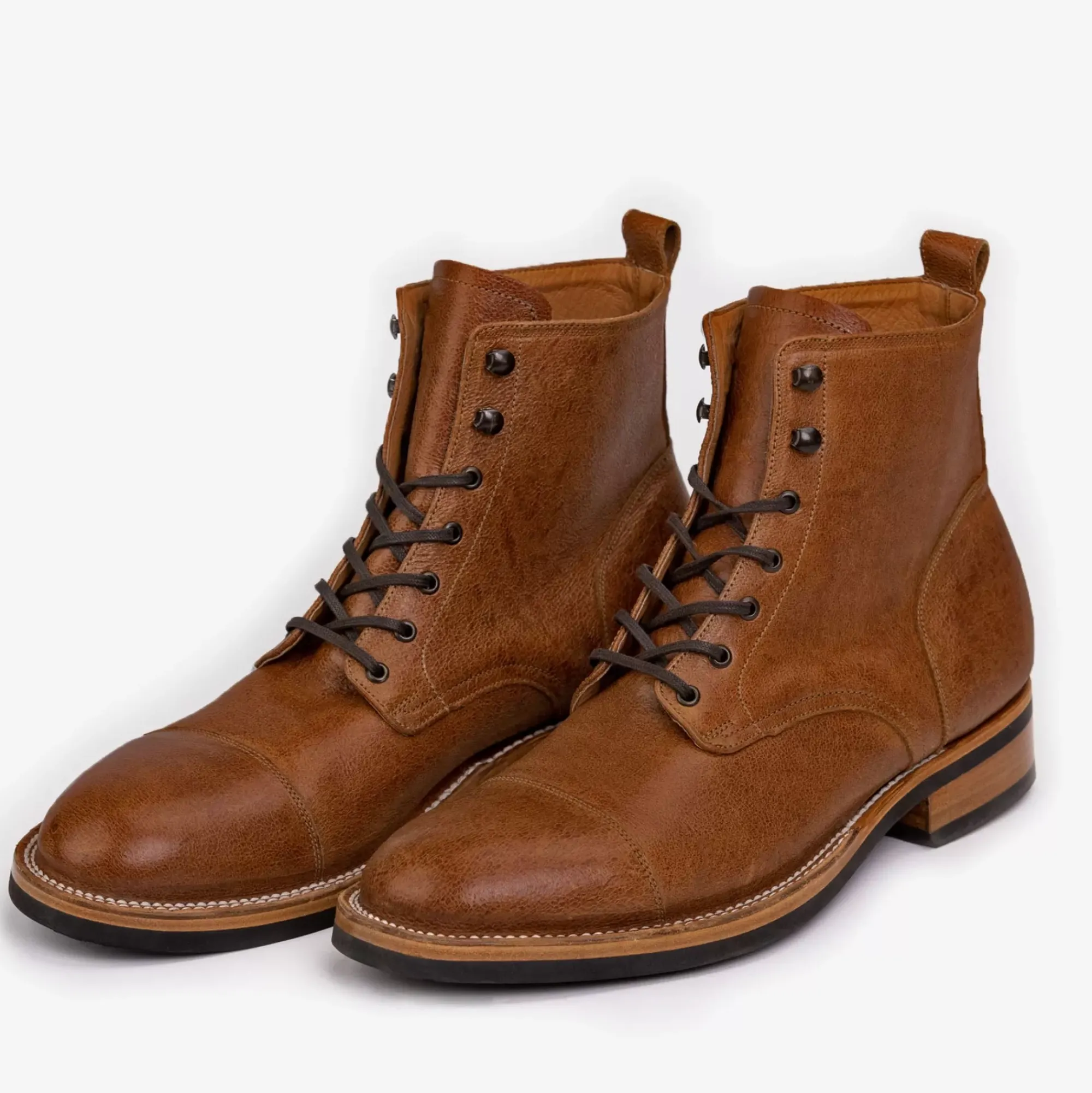 Sale TAFT The Stitchdown Legacy Boot In Nutmeg |