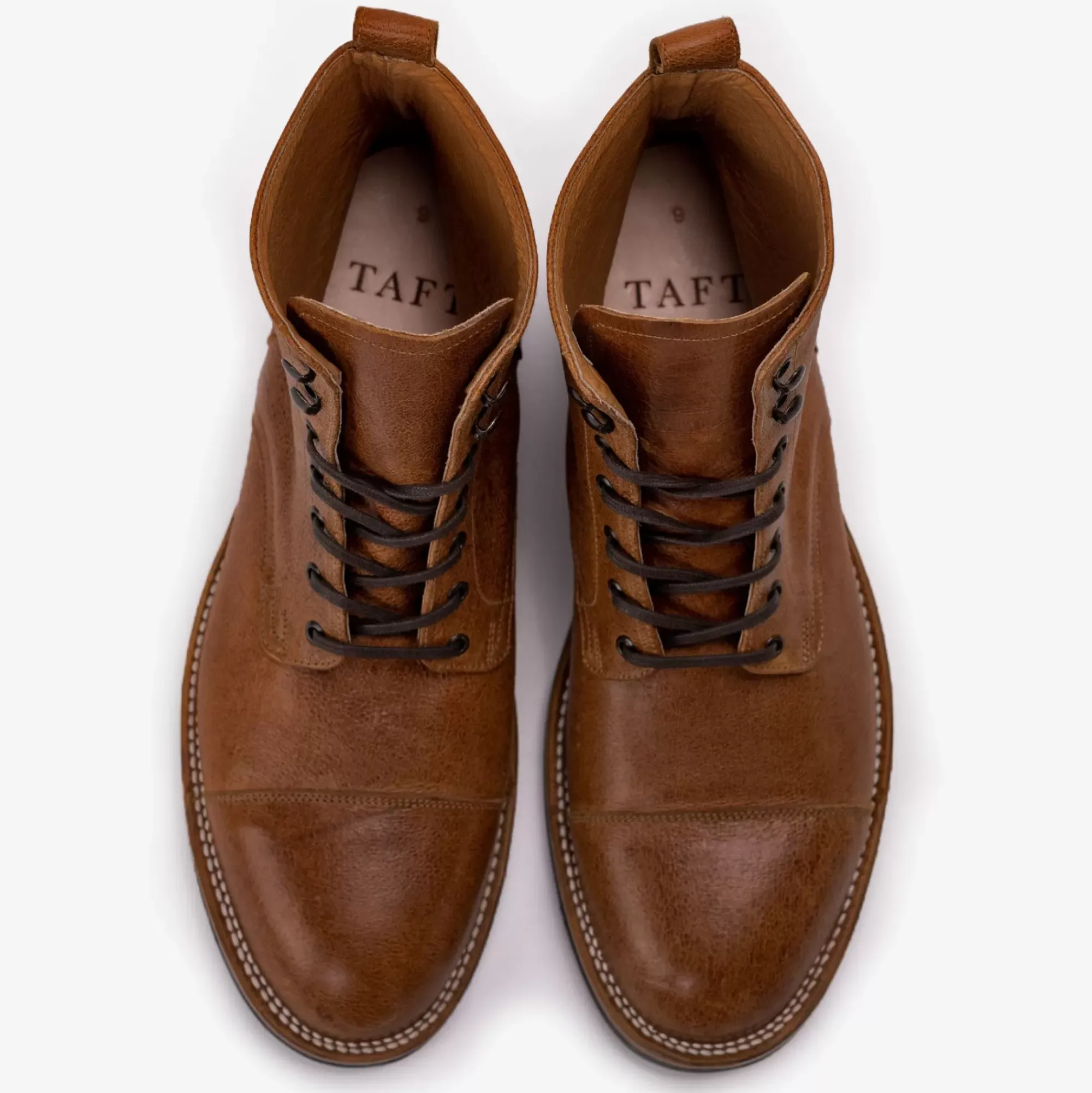 Sale TAFT The Stitchdown Legacy Boot In Nutmeg |