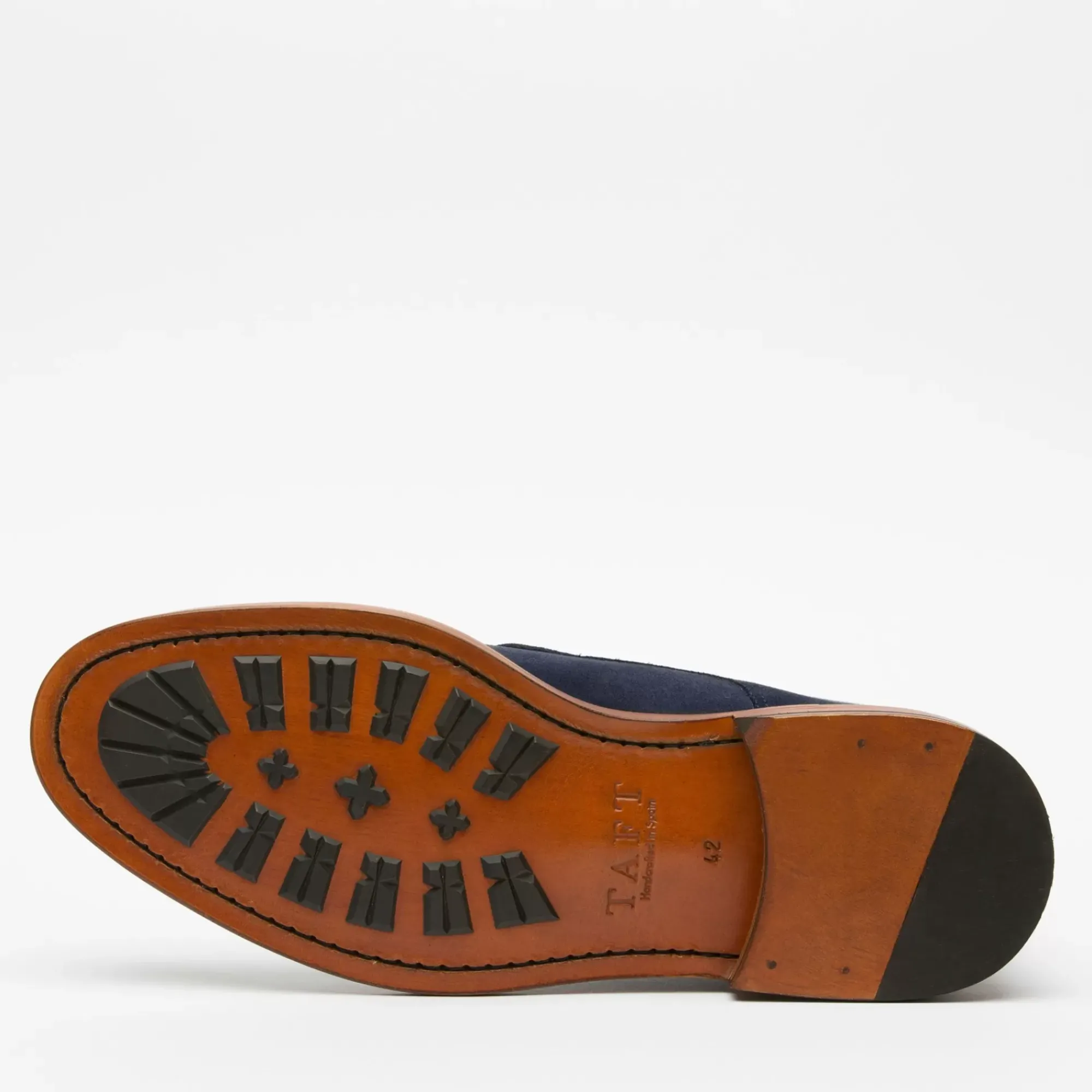 Online TAFT The Troy Boot - Navy Suede Boots |
