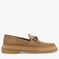 Best Sale TAFT The Verona Loafer In Beige - Beige Suede Loafer |
