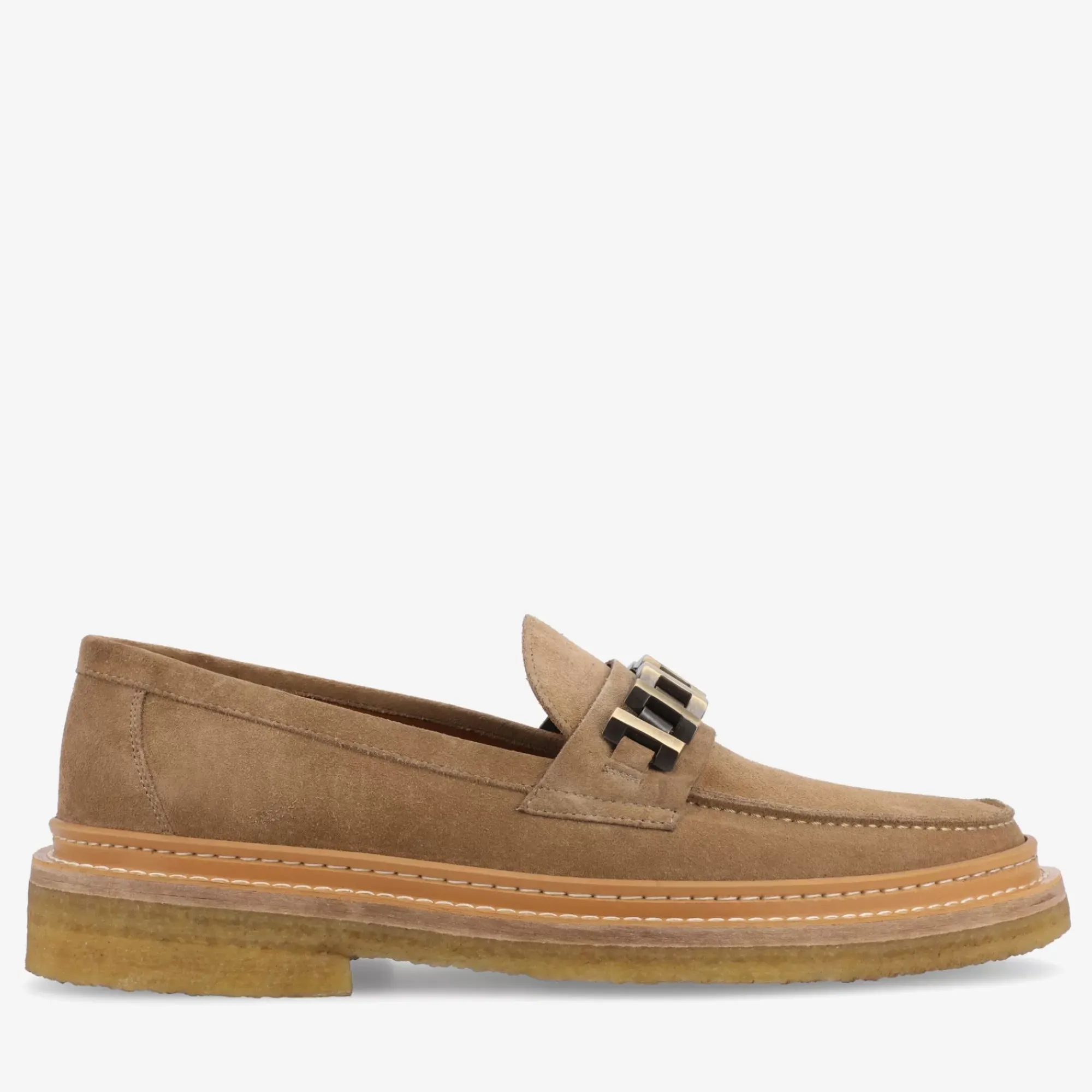 Best Sale TAFT The Verona Loafer In Beige - Beige Suede Loafer |