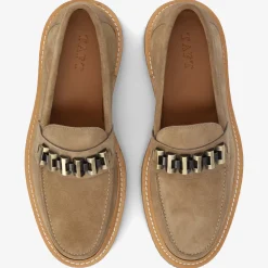 Best Sale TAFT The Verona Loafer In Beige - Beige Suede Loafer |