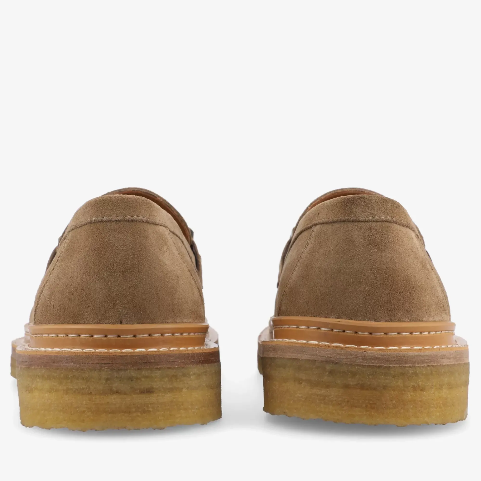 Best Sale TAFT The Verona Loafer In Beige - Beige Suede Loafer |