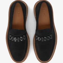 Best TAFT The Verona Loafer In Black - Black Suede Loafer |
