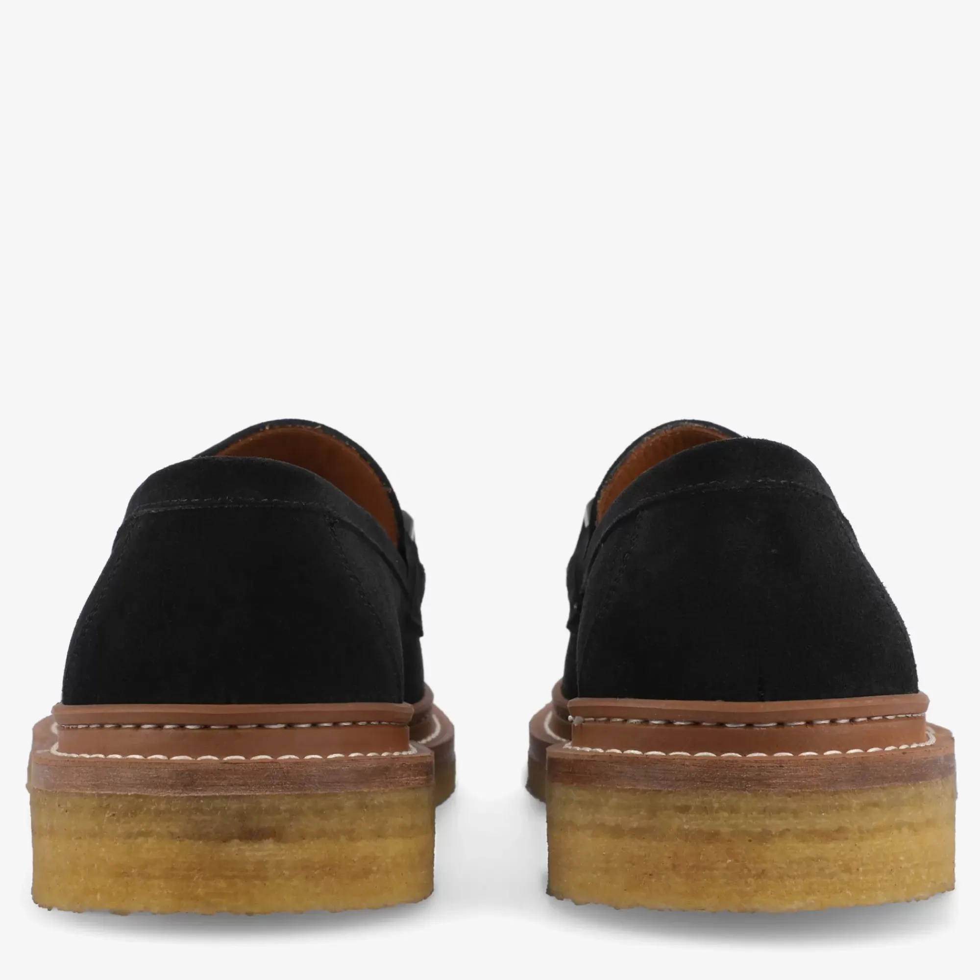 Best TAFT The Verona Loafer In Black - Black Suede Loafer |