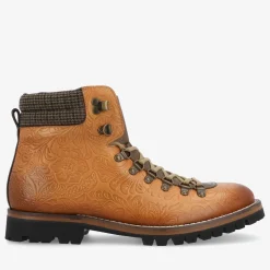 Clearance TAFT The Viking Boot In Brown Floral |