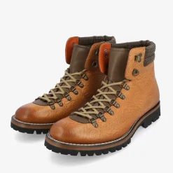 Clearance TAFT The Viking Boot In Brown Floral |
