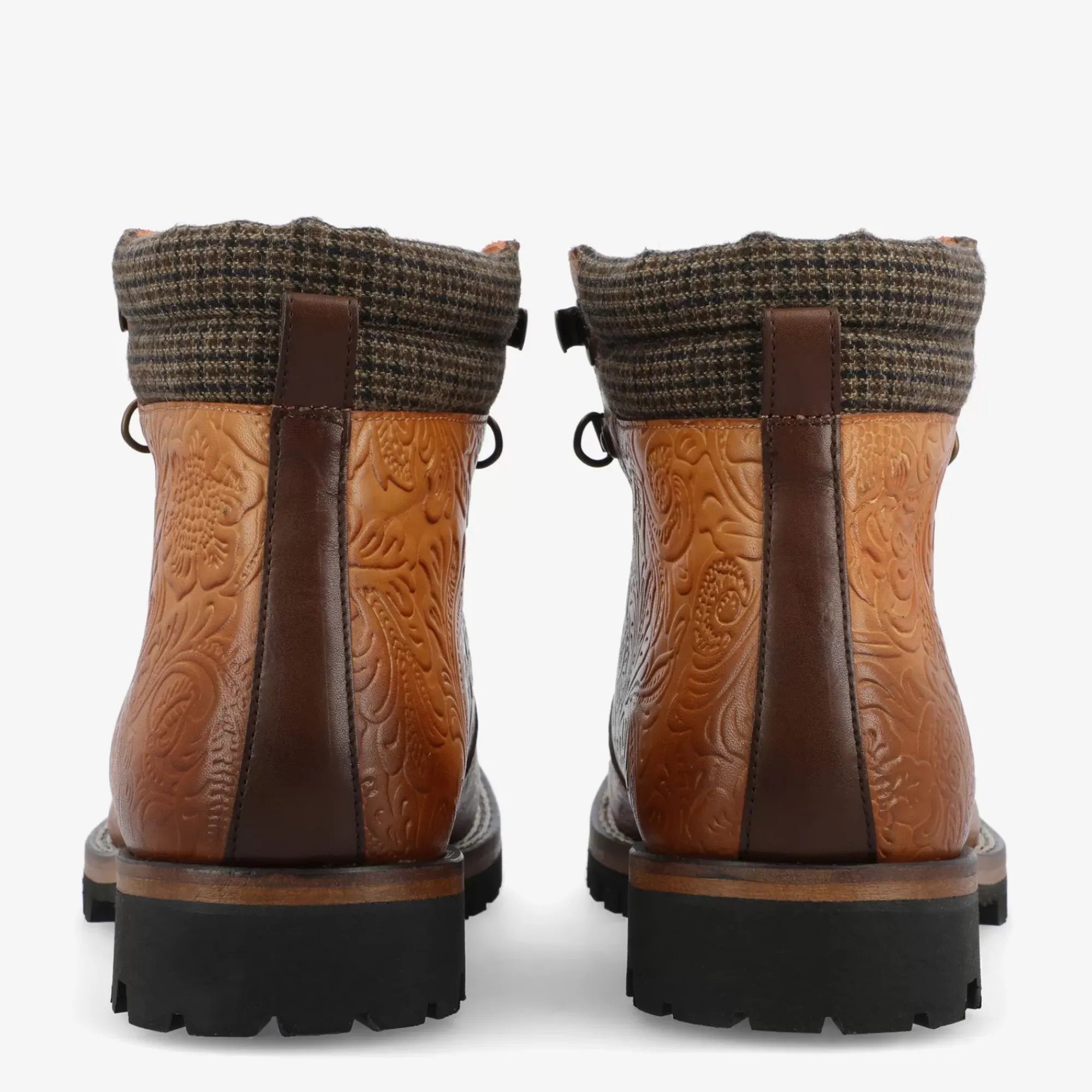 Clearance TAFT The Viking Boot In Brown Floral |