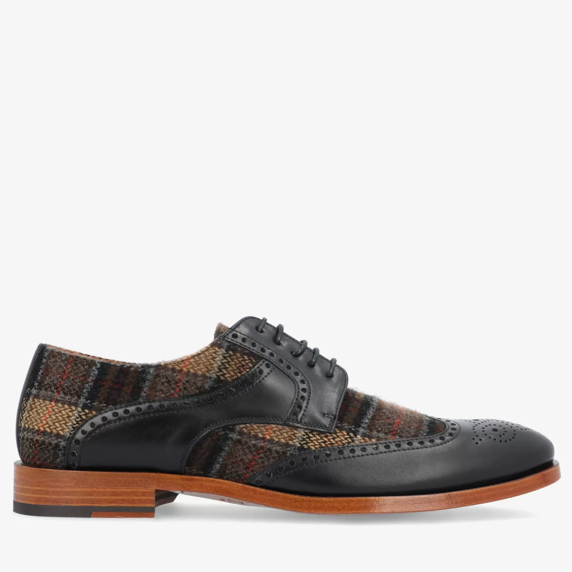 Flash Sale TAFT The Wallace Shoe In Brown Tartan |