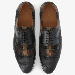 Flash Sale TAFT The Wallace Shoe In Brown Tartan |
