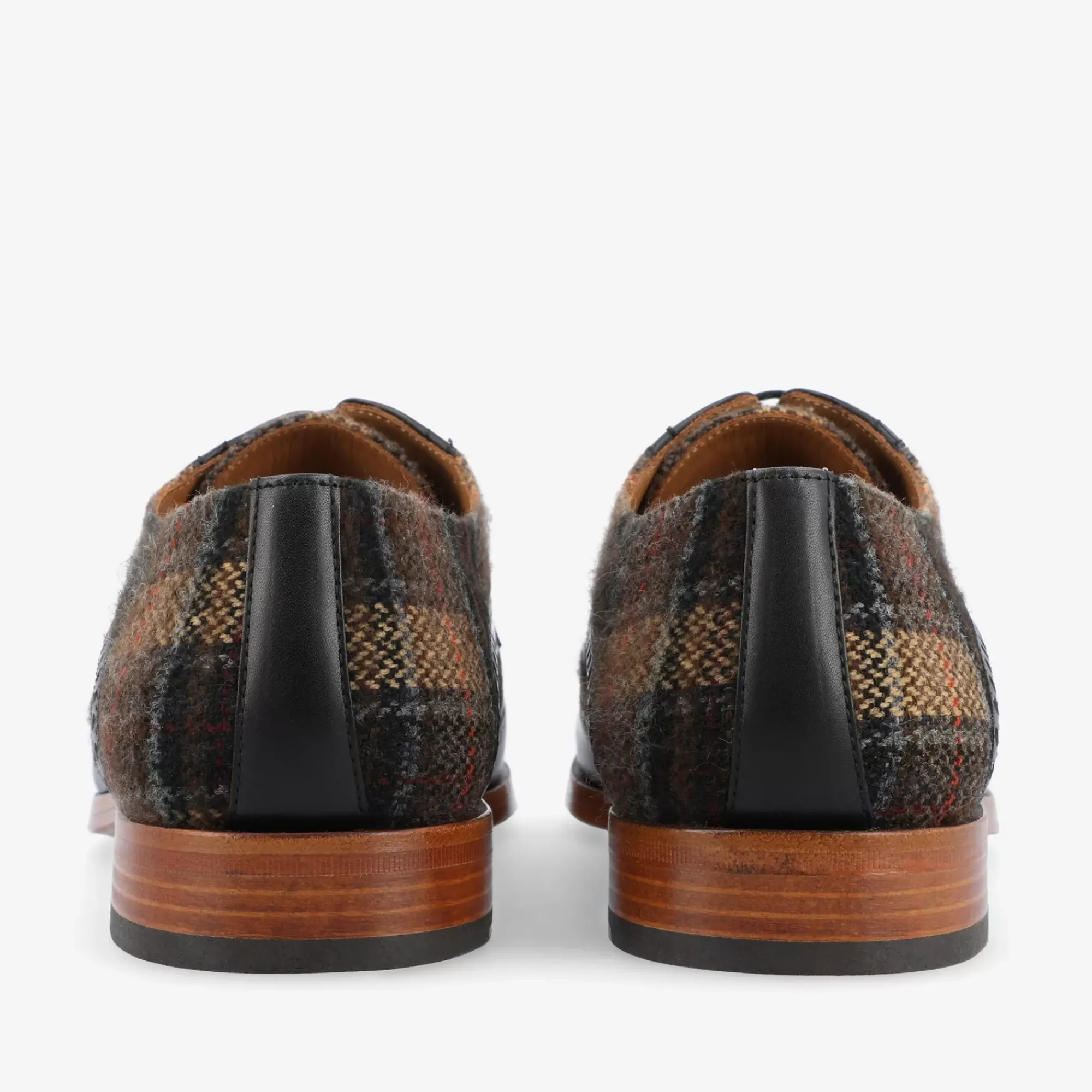 Flash Sale TAFT The Wallace Shoe In Brown Tartan |