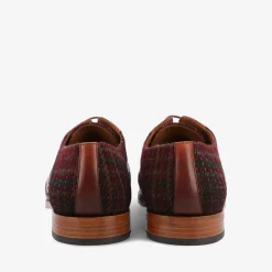 Hot TAFT The Wallace Shoe In Red Plaid |