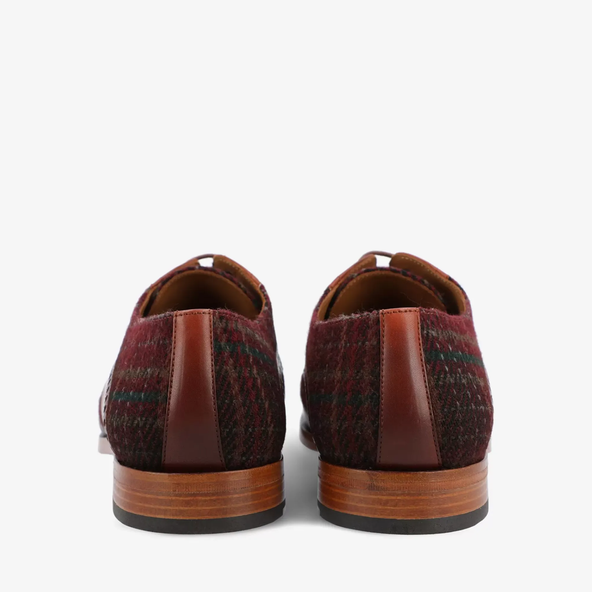 Hot TAFT The Wallace Shoe In Red Plaid |
