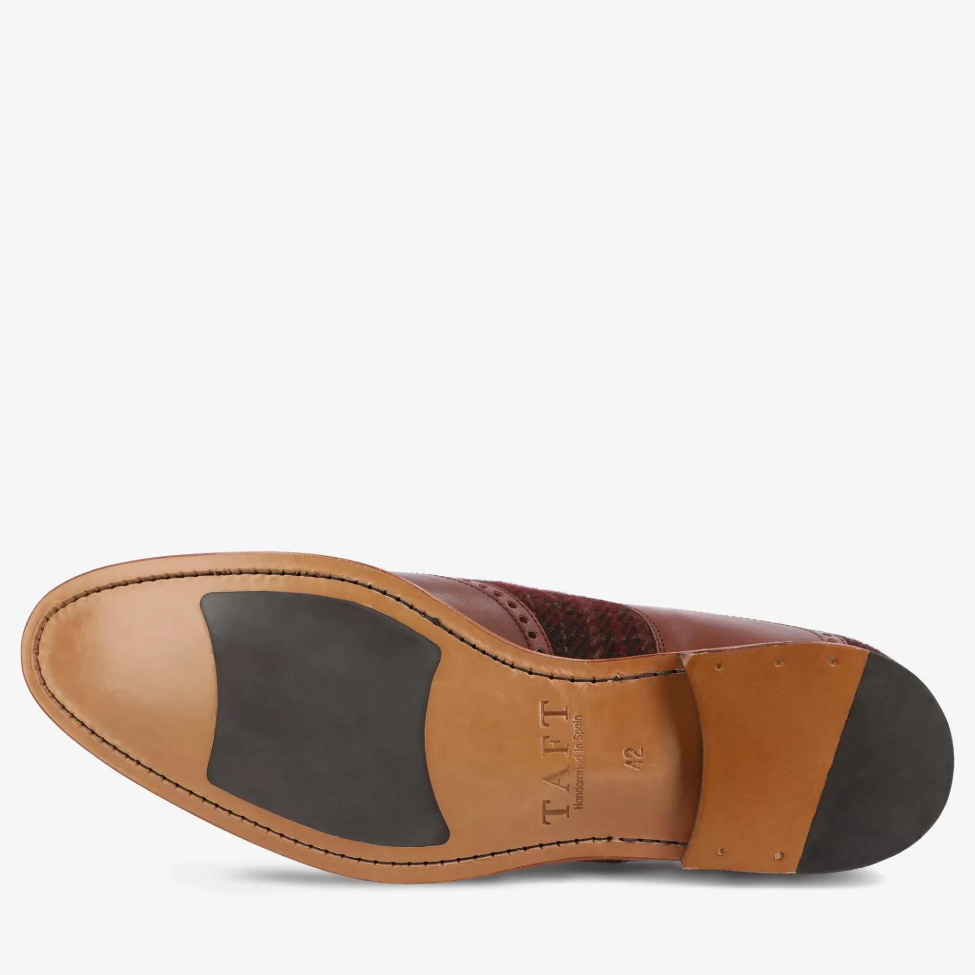 Hot TAFT The Wallace Shoe In Red Plaid |